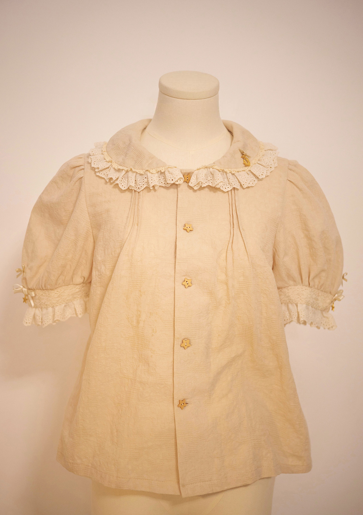 東方Project: 霧雨魔理沙 コスプレ 半袖シャツ単品 (森森仙) SailorStyle
